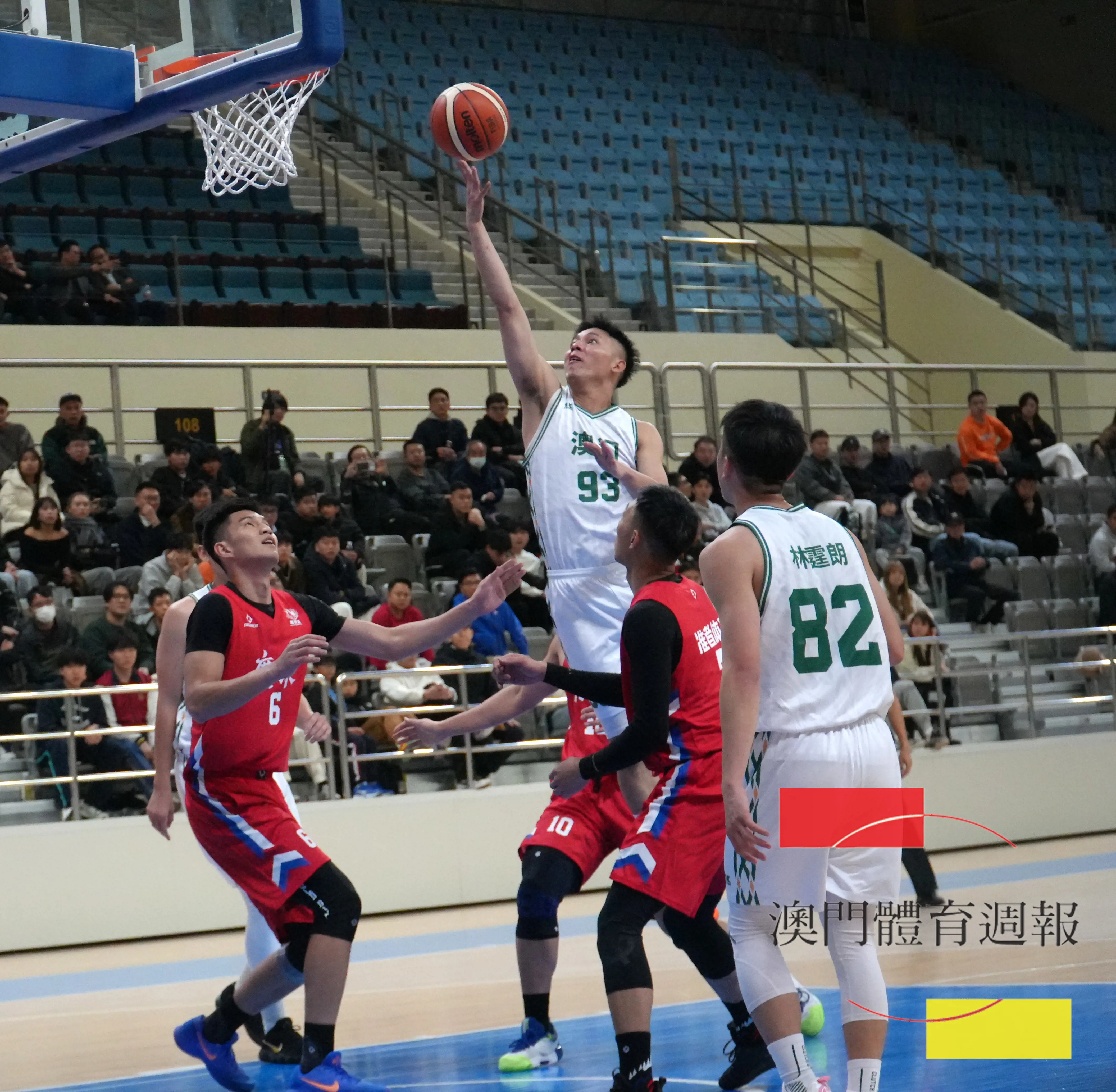 羅協銘今場為澳隊取取得14分.JPG