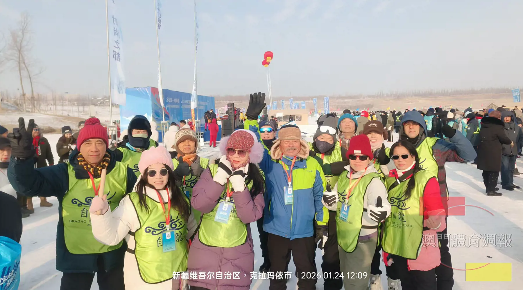 在冰天雪地中展現澳門龍舟選手的毅力與熱情.jpg