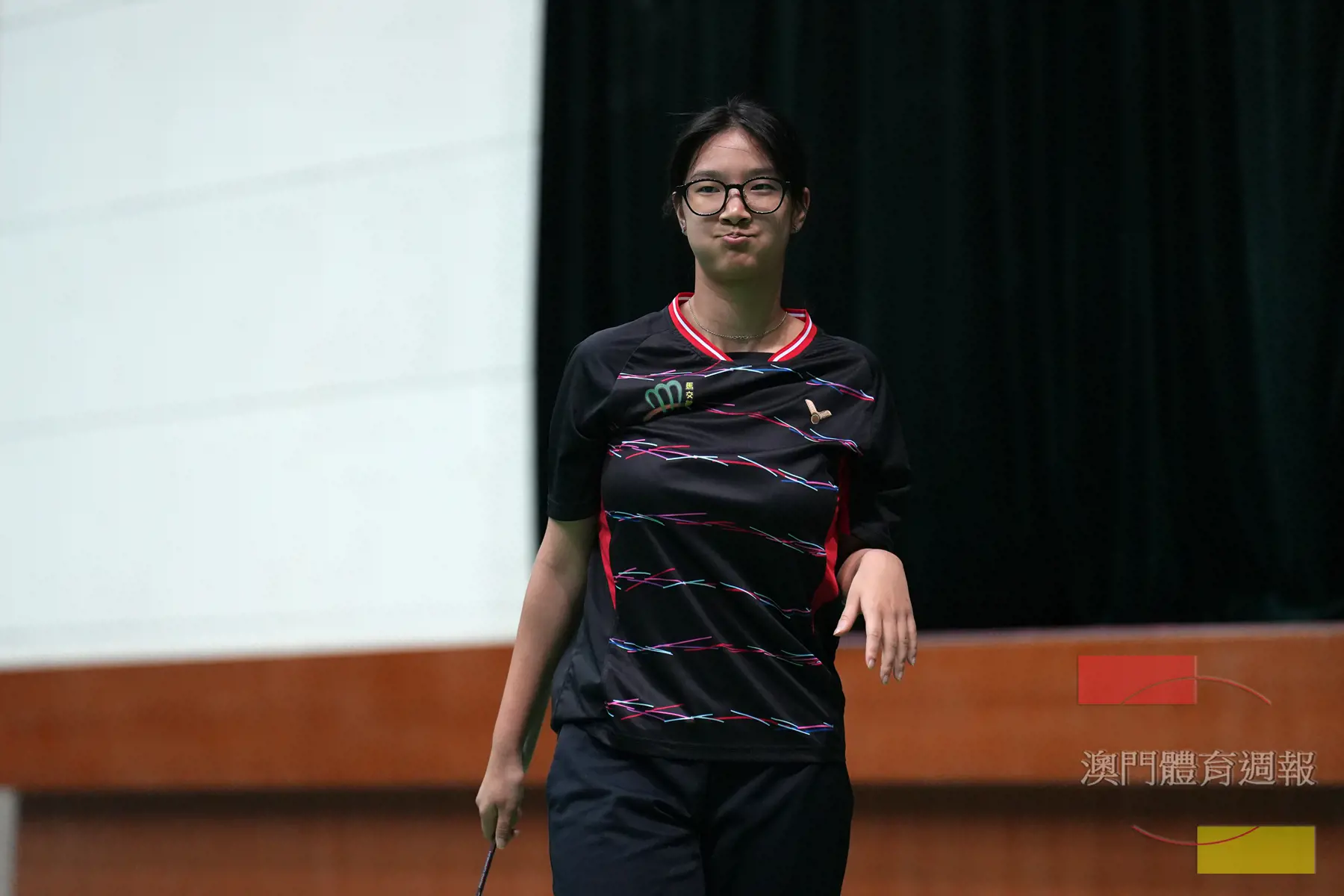 馬君綸在U19女單決賽為陳巧惠帶來考驗.JPG