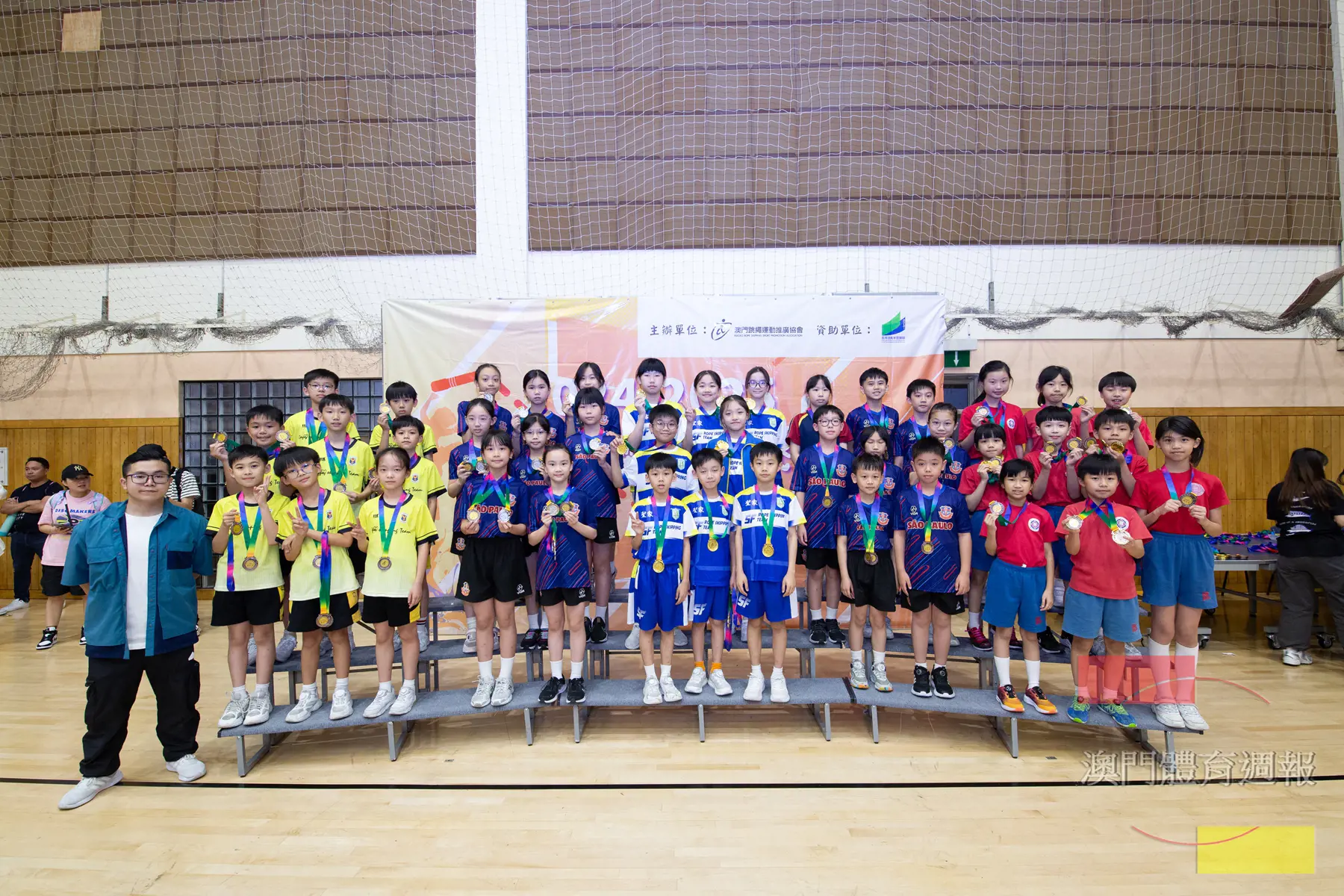 聖家學校在高小組4x30秒連鎖接力跳以307次刷新大會紀錄.jpg