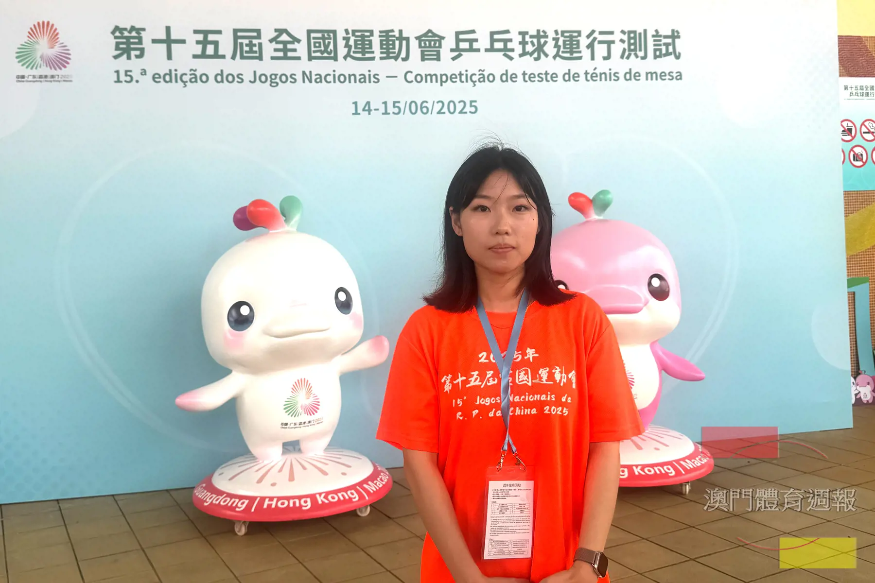 志願者劉汰吉期望各個崗位的人員在正賽發揮所長.jpg