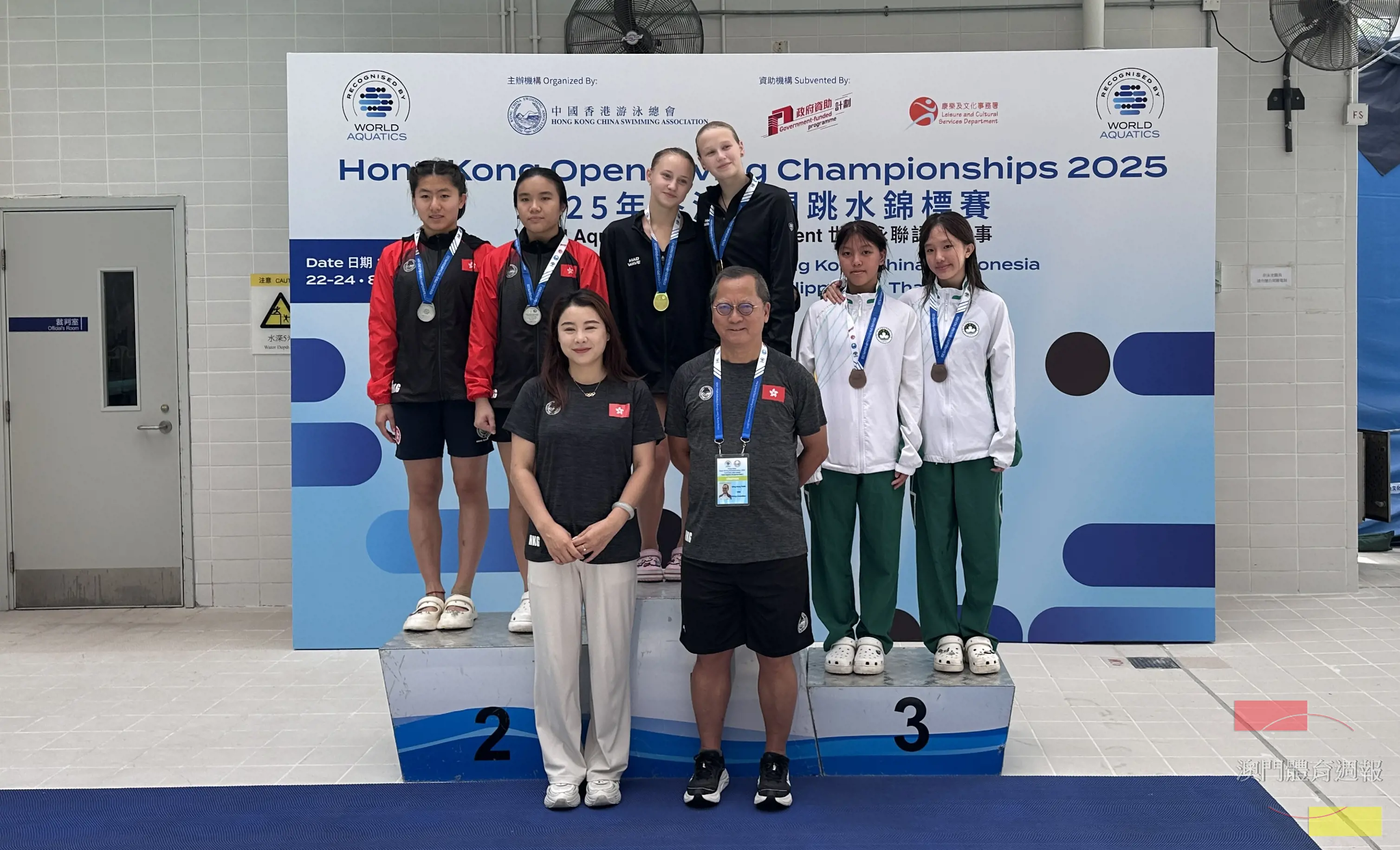 黃楚兒、梁欣宜於女子雙人3米板獲得銅牌.jpg