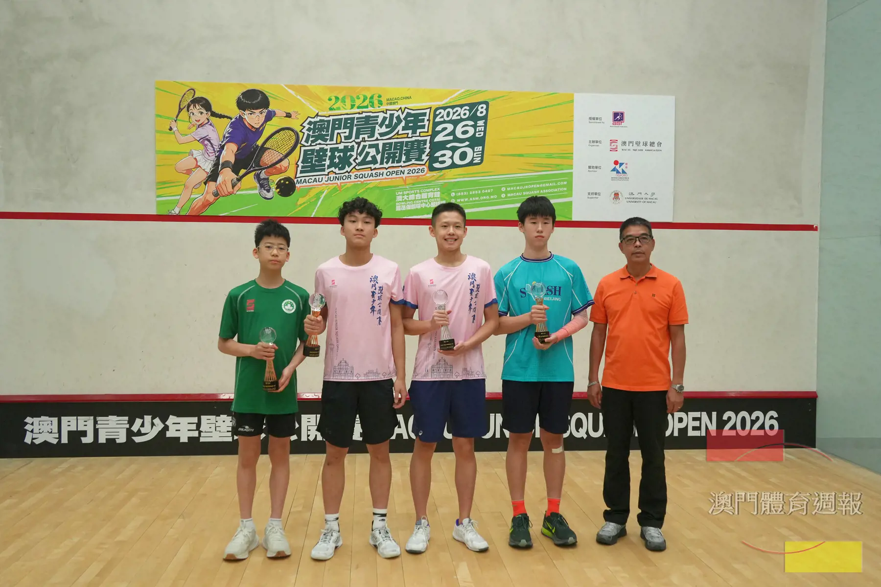 馮晟皓（左）獲男子U13第四名.JPG