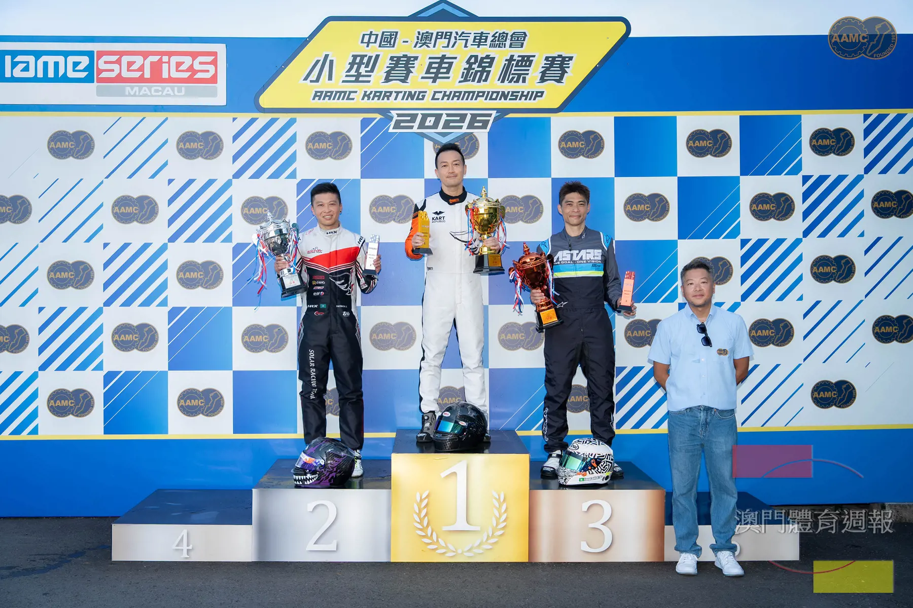 張鵬（中）包辦第七、八回合大師組桂冠（圖為第七回合獲獎相片）.jpg