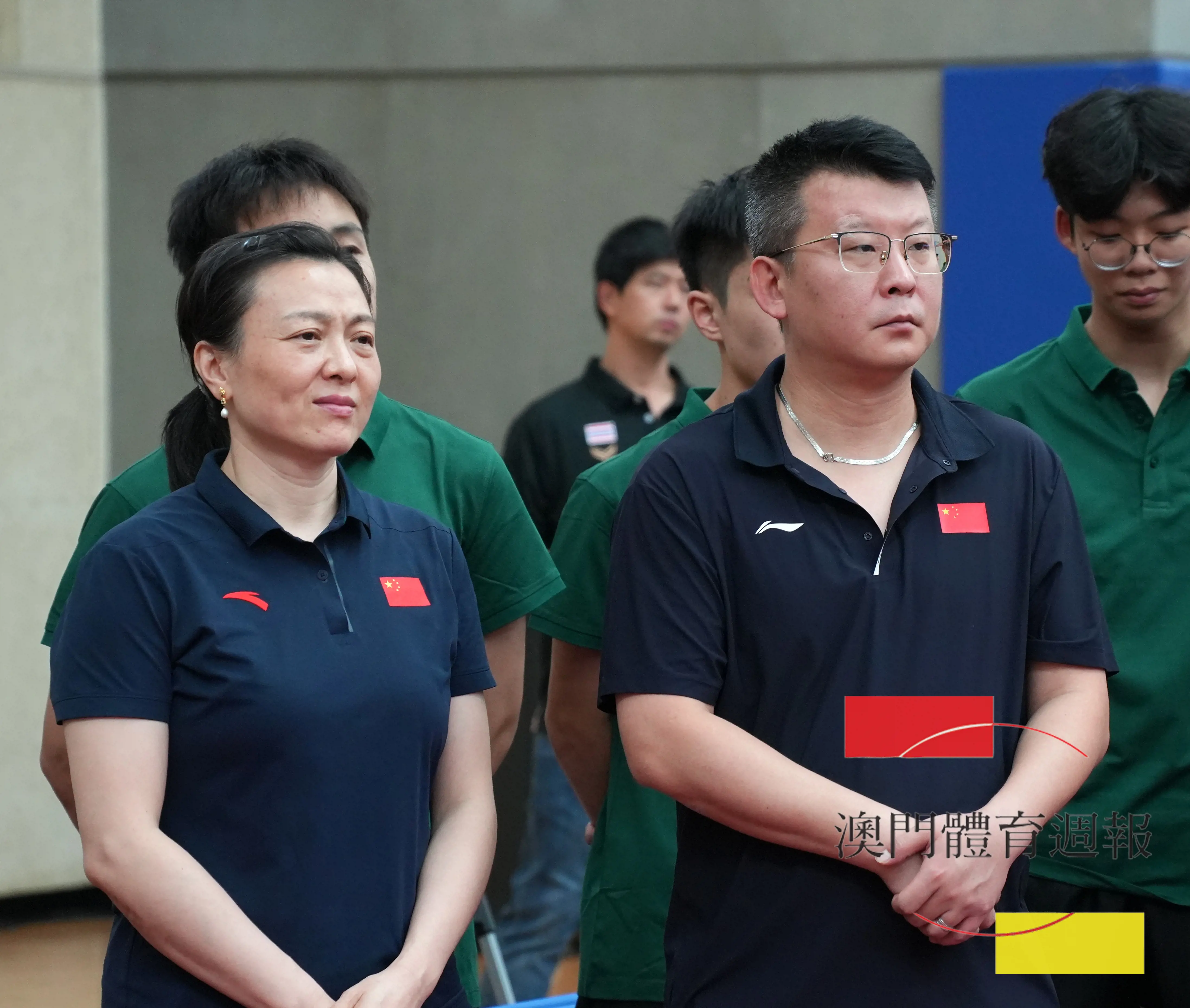 前世界冠軍張超(右)及前國家隊選手曹幸妮兩位高水準教練來澳作指導老師.jpg