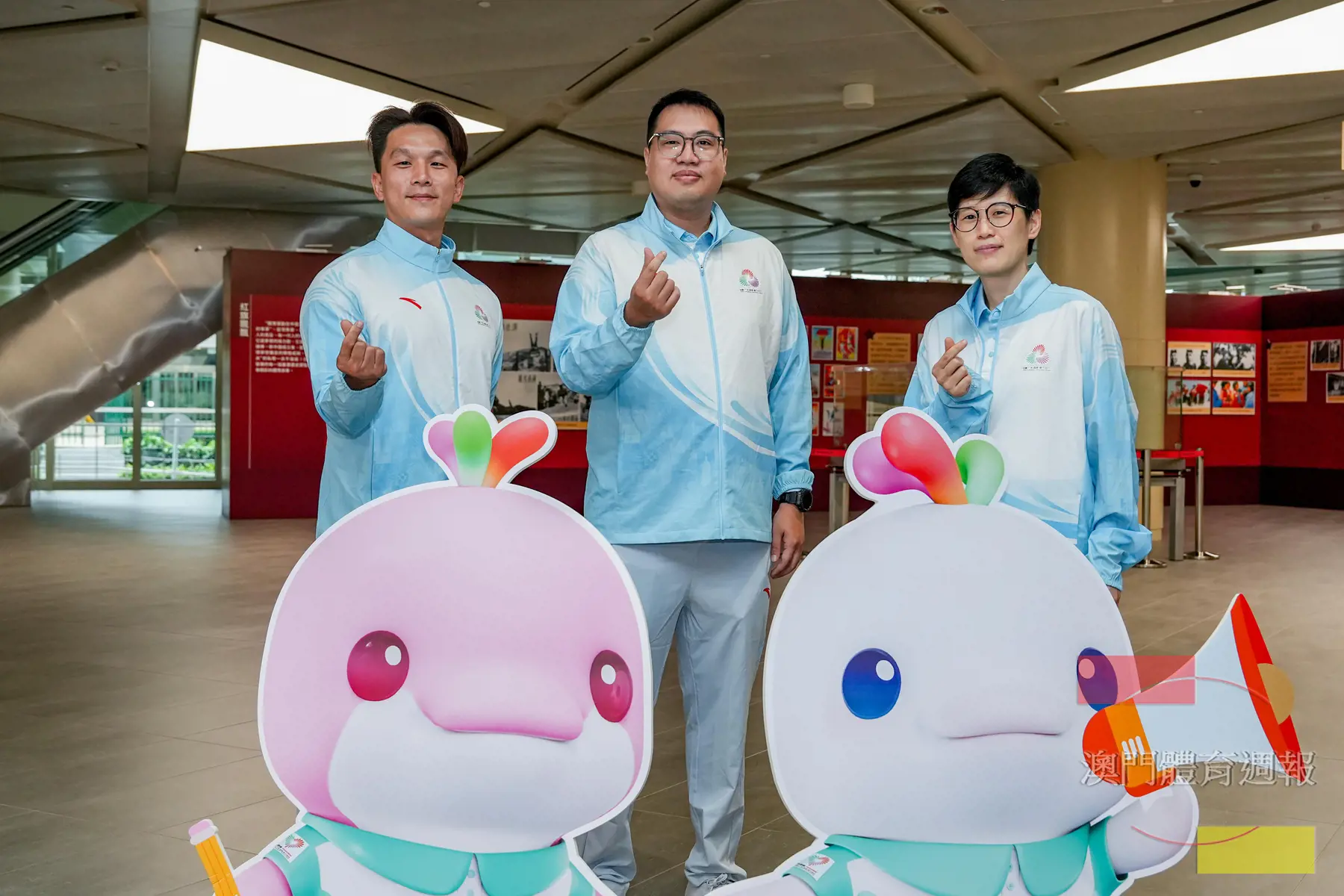 （左起）彭逸龍、崔健民、蔣碧雯將做好十五運反興奮劑工作，確保賽事公平性及體育精神的彰顯.jpg