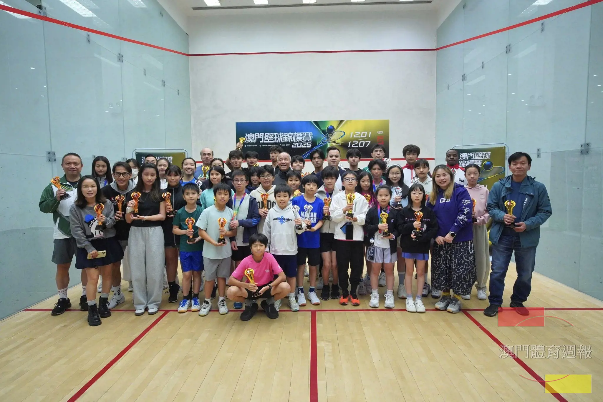 澳門體育週報 Macau Sports Weekly - 2025澳門壁球錦標賽圓滿落幕 梁敬然首度稱王 楊咏芝再度封后